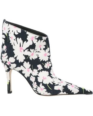 MSGM Ankle Boots Textile Fibers - White