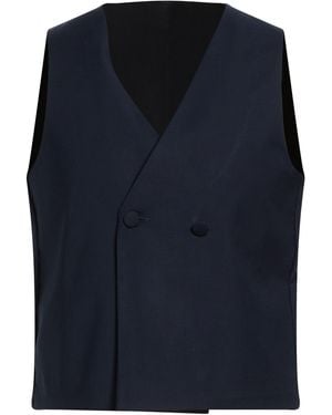 MARSĒM Tailored Vest Polyester, Viscose, Elastane - Blue