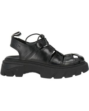 Miista Sandals Leather - Black