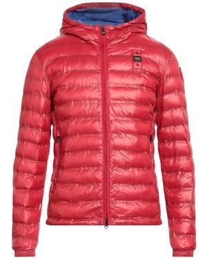 Blauer Puffer - Red