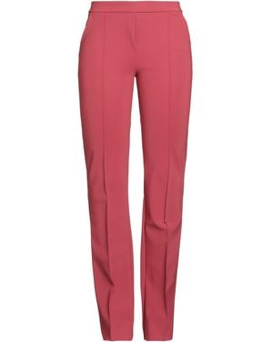 La Petite Robe Di Chiara Boni Brick Trousers Polyamide, Elastane - Red
