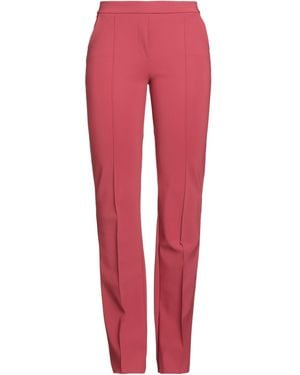 La Petite Robe Di Chiara Boni Brick Trousers Polyamide, Elastane - Red