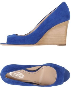 Tod's Court Shoes - Blue