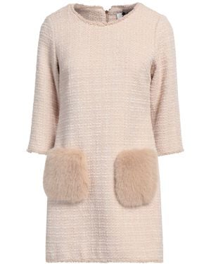No Secrets Mini Dress - Natural