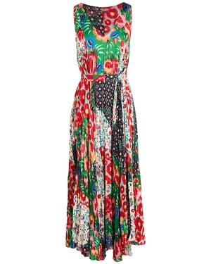 High Maxi-Kleid - Weiß