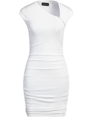 Gaelle Paris Midi Dress Polyester, Elastane - White
