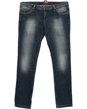 Frankie Morello Denim Trousers - Blue