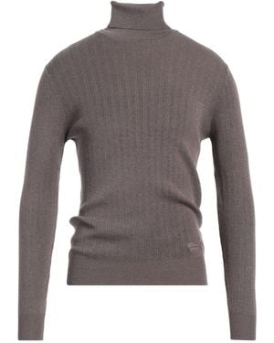 CoSTUME NATIONAL Turtleneck Viscose, Nylon - Grey