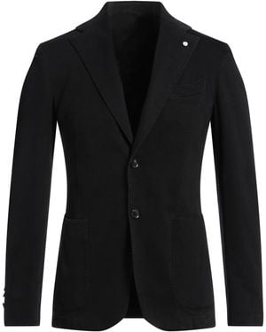 Brando Blazer Modal, Cotton, Elastane - Black