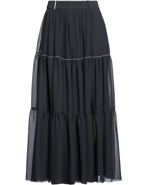 Peserico Maxi Skirt Polyester - Blue