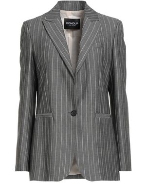 Dondup Blazer Viscose, Cotton, Polyamide - Gray