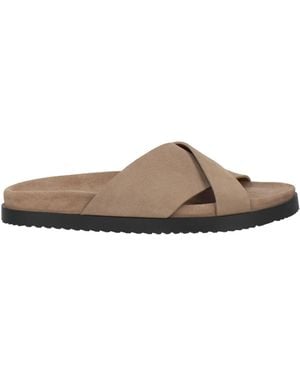 Doucal's Sandals Leather - Brown