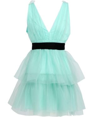 Rebel Queen Mini Dresses - Blue