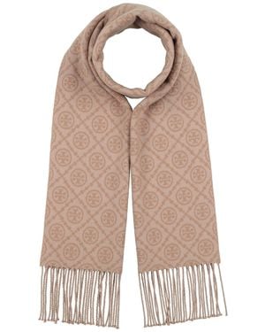 Tory Burch Scarves - Natural