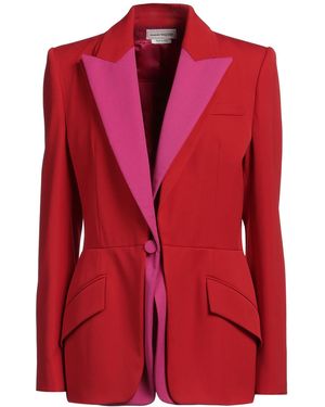 McQueen Blazer Virgin Wool - Red
