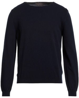 Fabrizio Del Carlo Midnight Jumper Merino Wool, Cashmere - Blue