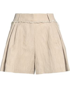 Rabanne Shorts & Bermuda Shorts Cotton, Viscose, Polyamide, Polyester - Natural
