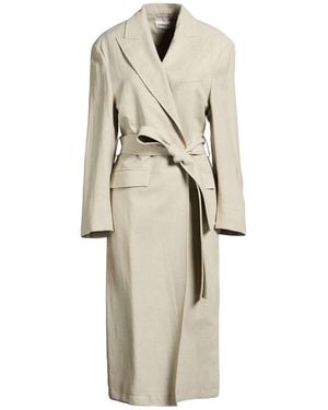 P.A.R.O.S.H. Overcoat & Trench Coat - Natural
