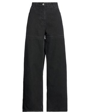 The Attico Pants Cotton - Blue
