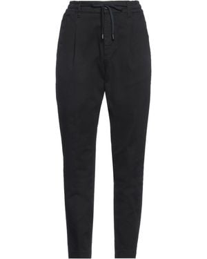 Cruna Midnight Trousers Cotton, Elastane - Black