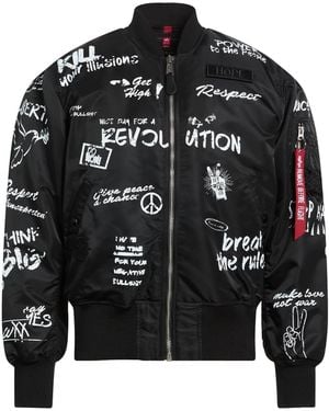 Alpha Industries Jackets - Black