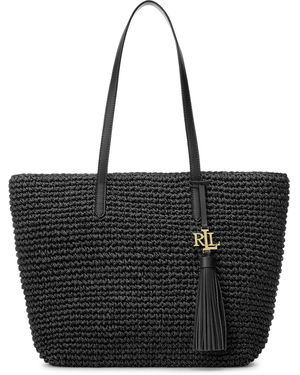 Ralph Lauren Schultertasche - Schwarz