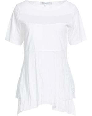 European Culture T-Shirt Cotton, Viscose, Elastane - White
