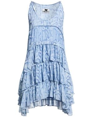 No Secrets Mini Dresses - Blue