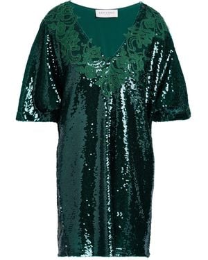 ERMANNO FIRENZE Mini Dress Polyester, Elastane - Green