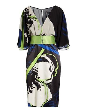 CAMILLA Midi Dress Polyester - Black