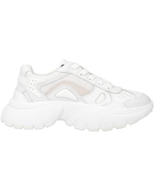 Maje Trainers Leather - White