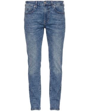 TRUE RELIGION Jeans Cotton, Polyester, Rayon, Elastane - Blue