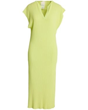 Compagnia Italiana Midi Dress Viscose, Polyamide - Green
