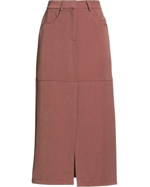 Raffaela D'angelo Midi Skirt - Red