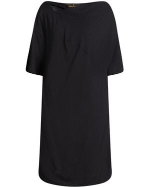 Vivienne Westwood Mini Dress Viscose, Wool - Black
