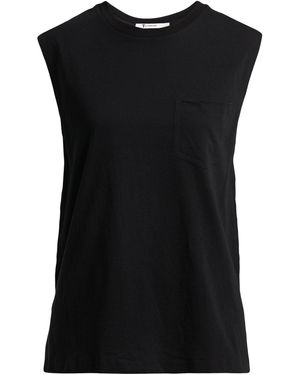 T By Alexander Wang T-Shirt Cotton - Black