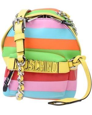 Moschino Cross-Body Bag Leather - White