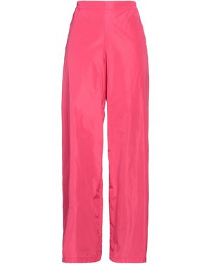 Niu Fuchsia Pants Polyester, Cotton - Pink