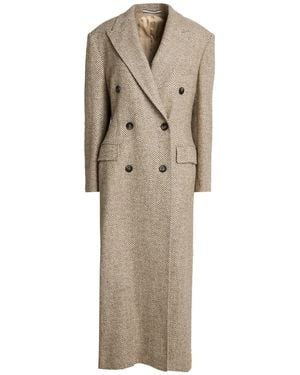 Tagliatore 0205 Coat Wool, Acrylic, Polyester, Polyamide - Natural