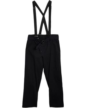 Emporio Armani Trousers Cotton, Elastane - Black