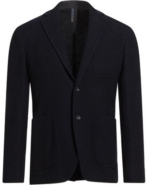 Montedoro By Slowear Midnight Blazer Virgin Wool, Cotton, Polyamide, Elastane - Blue