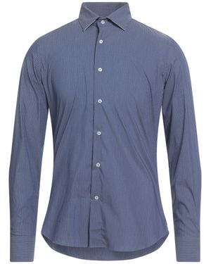 Carlo Pignatelli Midnight Shirt Cotton, Polyamide, Elastane - Blue