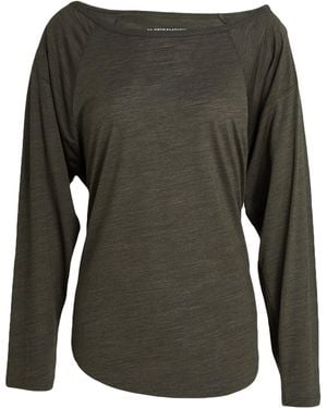 Majestic Filatures Military T-Shirt Lyocell, Virgin Wool - Green