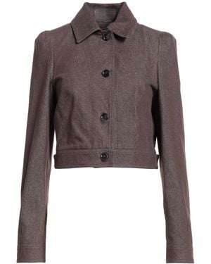Max Mara Jeansjacke/-Mantel - Braun