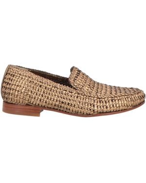 Pons Quintana Bronze Loafers Leather - Brown