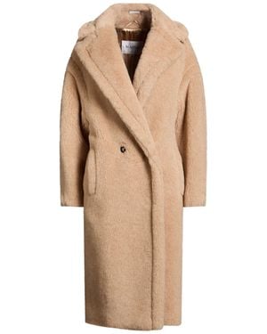 Max Mara Shearling- & Kunstfell - Natur
