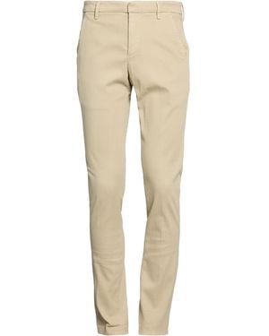 Dondup Trousers Cotton, Elastane - Natural