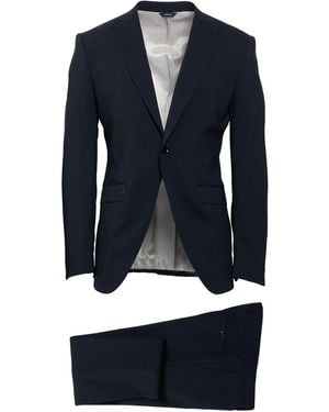 Tombolini Midnight Suit Virgin Wool - Blue