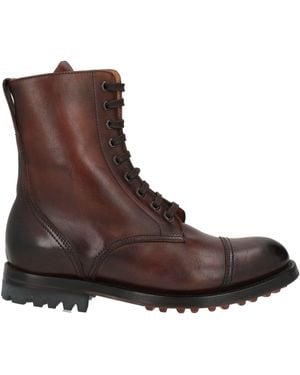 Silvano Sassetti Ankle Boots Leather - Brown