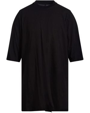 Rick Owens T-Shirt Cotton - Black